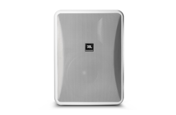 JBL CONTROL 28-1-WH, 8" 2-WAY SURFACE-MT Speaker, White