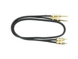 Hosa CPR-403AU Dual Gold Metal 1/4-inch TS to Gold Metal RCA - 3 ft.