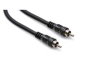 CRA-115 Unbalanced Interconnect, RCA to RCA, 15 ft, Hosa