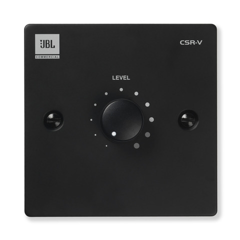 JBL CSR-V-BLK, Wall Controller with Volume Control; US Version (Black)  For use with CSM-21, CSM-32, All CSMA