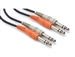 Hosa CSS-202 Dual 1/4-inch TRS to 1/4-inch TRS Cable - 2m