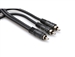 Hosa CYA-105 Y-Cable - RCA(M) to Two RCA(M) - 5 ft.