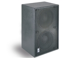 Bag End IPD12E-I Infra Powered Black Painted Double 12" Active Subwoofer