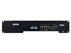 Aviom D400-Dante - A-Net Distributor, with A-Net Bridge input and Dante interface