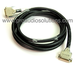 Whirlwind DB2-015 - Cable - DB25 male to DB25 male, Avid / Tascam AES pinout, 15 feet, Mogami 3162