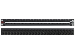 dbx PB-48 Patch Bay 48 point Balanced 1/4-inch  TRS patchbay