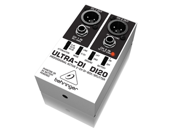 Behringer DI20 - Ultra-DI Active 2-Channel DI-Box/Splitter