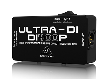 Behringer DI400P - ULTRA-DI High-Performance Passive Direct Injection Box