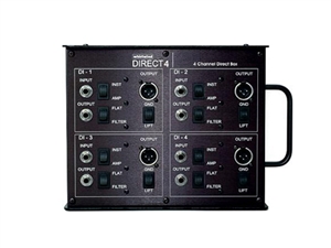 Whirlwind Direct4 - 4-channel Direct Box