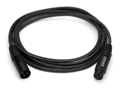 Whirlwind DKF03BK - Cable - AES/EBU, XLRF to XLRM, gold contacts, 3', W1800F-BK