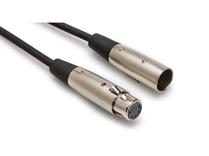 Hosa DMX-503 Budget AES/EBU Cable - 5 Pin XLRM to 5 Pin XLRF. 3 ft.