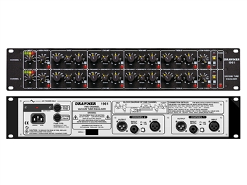 Drawmer 1961, 2-Channel Mastering Tube Equalizer