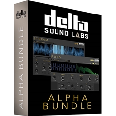 Delta Sound Labs Alpha Bundle with Stream and Fold Audio Effects Plug-Insument Software (Download)