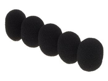 DPA DUA0560, Miniature Windscreens - 5pcs - Black