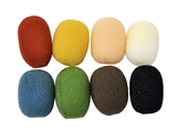 DPA DUA0570, Miniature Windscreens - 8pcs - Color Mix