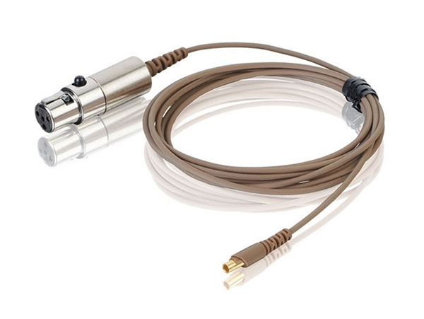 Countryman E2CABLEL, Hardwired/XLR, (L) Light Beige, E2 Earset Cable