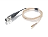 Countryman E6CABLEL1MN, MIPRO: Mini MIPRO 4 pin models, (L) Light Beige, (1) 1mm aramid-reinforced cable, E6 Earset Cable