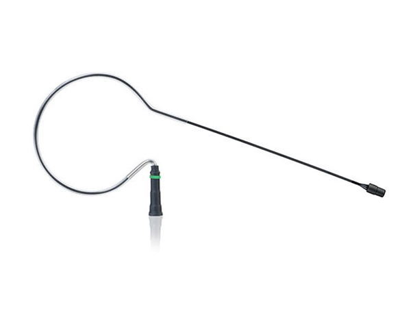 Countryman E6DW5B1LW, Lectrosonics: MM, Classic/springy boom, (D) Directional, (W5) Standard gain for general speaking, (B) Black, (1) 1mm aramid-reinforced cable, E6 Earset Mic