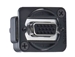 Switchcraft EHHD15FFB - EH Style 15 pin d-sub, fem-fem, black