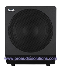 Fluid Audio FC10S 200W 10" Active Studio Reference Subwoofer (Black)