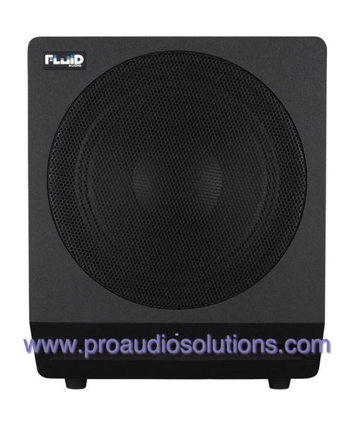 Fluid Audio FC10S 200W 10" Active Studio Reference Subwoofer (Black)