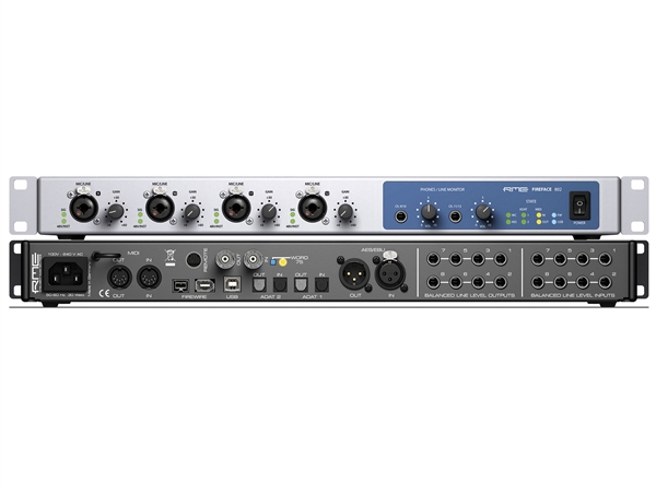 RME Fireface 802 USB / FireWire Audio Interface