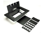 Whirlwind FP-2 Floor Pocket 12-inch x 6-inch x 4-inch - mounts 8 connectors