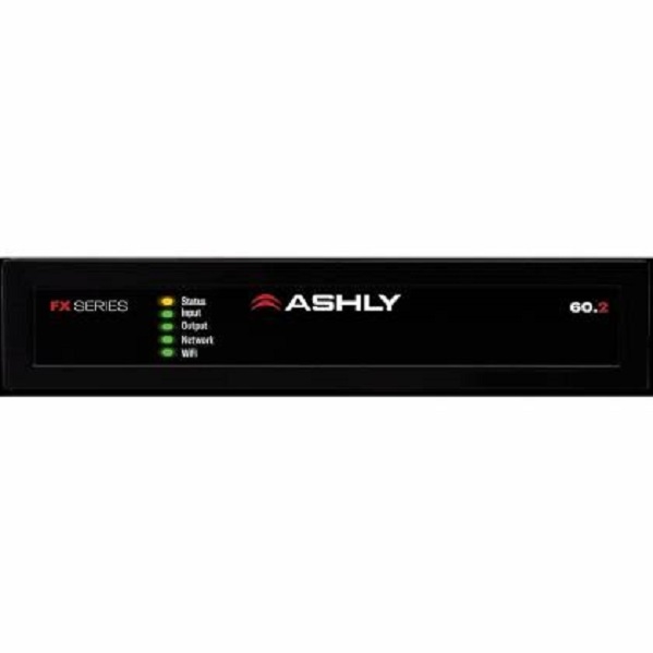 Ashly FX-60.2 FX Series 120W 2 Channel 1/2RU Compact Class D Multi Mode Power Amplifier fx-60-2