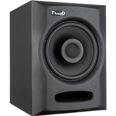 Fluid Audio FX80 - 130W 8" Two-Way Coaxial Active Studio Reference Monitors (Single, Black)

