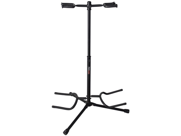 Gator GFW-GTR-2000 - Frameworks double guitar stand with heavy duty tubing and instrument finish friendly rubber padding