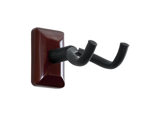 Gator GFW-GTR-HNGRCHR - Gator Frameworks Wall Mounted Guitar Hanger with Cherry Mounting Plate