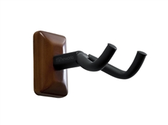 Gator GFW-GTR-HNGRMHG - Gator Frameworks Wall Mounted Guitar Hanger with Mahogany Mounting Plate