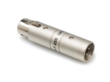 Hosa GLT-255 Adaptor - XLR Female to XLR Male - Ground Lift Hum Stopper