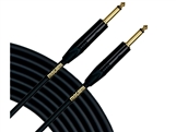 Mogami GOLD INSTRUMENT-03 Cable, 3 Ft, Straight 1/4 TS to 1/4 TS