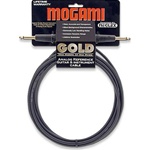 Mogami GOLD INSTRUMENT-25 Cable, 25 Ft, Straight 1/4 TS to 1/4 TS