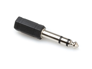 Hosa GPM-103 Adaptor - 1/8-inch (3.5mm) TRS Female to Stereo 1/4-inch TRS Male