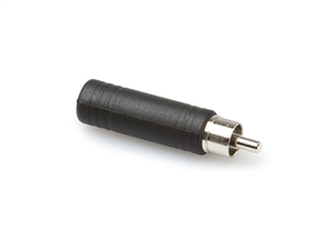 Hosa GPR-104 Adaptor - 1/4-inch TS Female to RCA Male