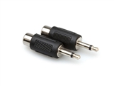 Hosa GRM-114 Adaptor - RCA Female to 1/8-inch (3.5mm) TS Male (2 pcs per pack)