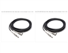 Hosa GTR-210R Guitar Cable - Right Angle 1/4-inch to Straight 1/4-inch - 10 ft.