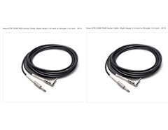 Hosa GTR-205R Guitar Cable - Right Angle 1/4-inch to Straight 1/4-inch - 5ft.