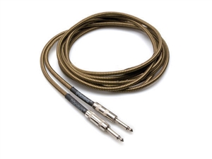 GTR-518 Tweed Guitar Cable, Hosa Straight to Same, 18 ft, Hosa