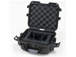 Gator GU-0907-05-WPDV, Waterproof case w/ divider system; 9.4"x7.4"x5.5"