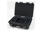 Gator GU-1711-06-WPDV, Waterproof case w/ divider system; 17"x11.8"x6.4"