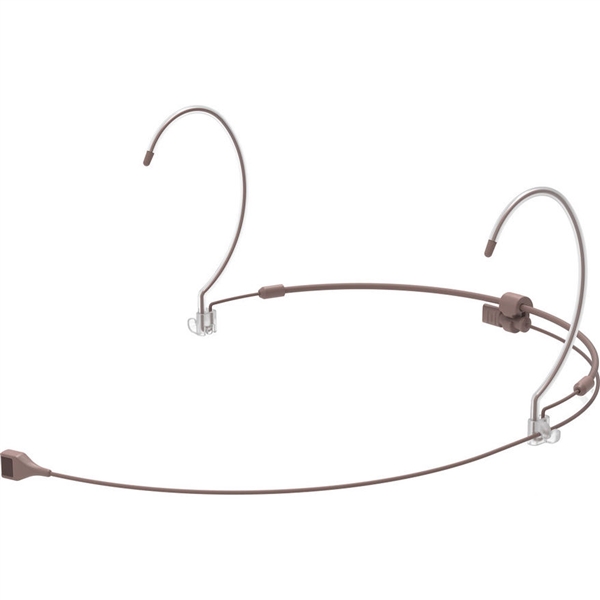 Countryman H7 Hypercardioid Headset Mic with Detachable Cable and TA3F Connector for AKG Wireless Transmitters (Cocoa)