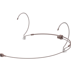Countryman H7 Hypercardioid Headset Mic with Detachable Cable and 3-Pin XLR Connector for Select 3-Pin XLR Devices (Cocoa)
