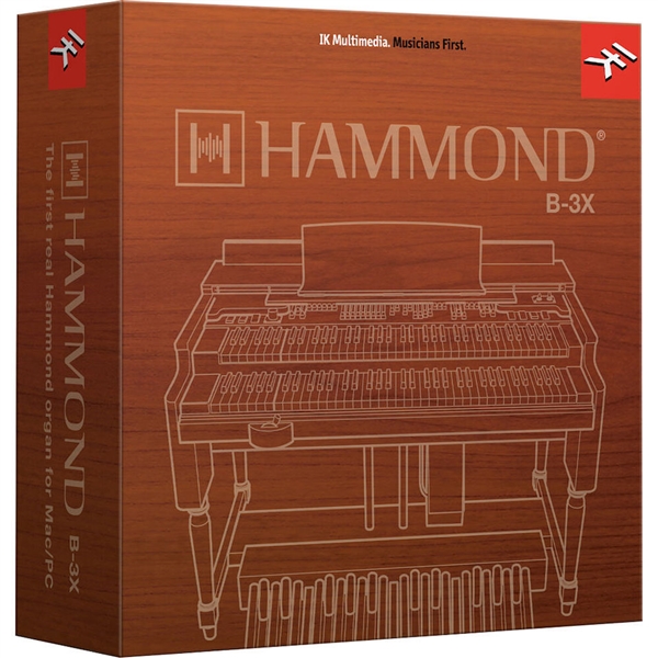 IK Multimedia Hammond B-3X Virtual Organ Instrument (Download)