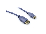 Hosa Technology High-Speed HDMI Cable, HDMI (Type A) to Mini HDMI (Type C) - 3'