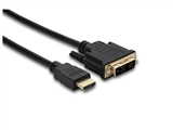 HDMD-410 Standard Speed HDMI Cable, HDMI to DVI-D, 10 ft, Hosa