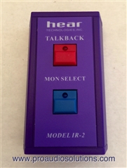 Hear Technologies IR-2 Dual Button Wireless- Remote for Talkback MV600