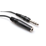 Hosa HPE-310 Headphone Extension Cable - 1/4-inch TRSF to 1/4-inch TRSM - 10 ft.